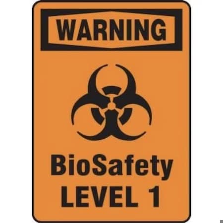 Accuform OSHA WARNING BIOHAZARD SIGN MBHZ321VA MBHZ321VA